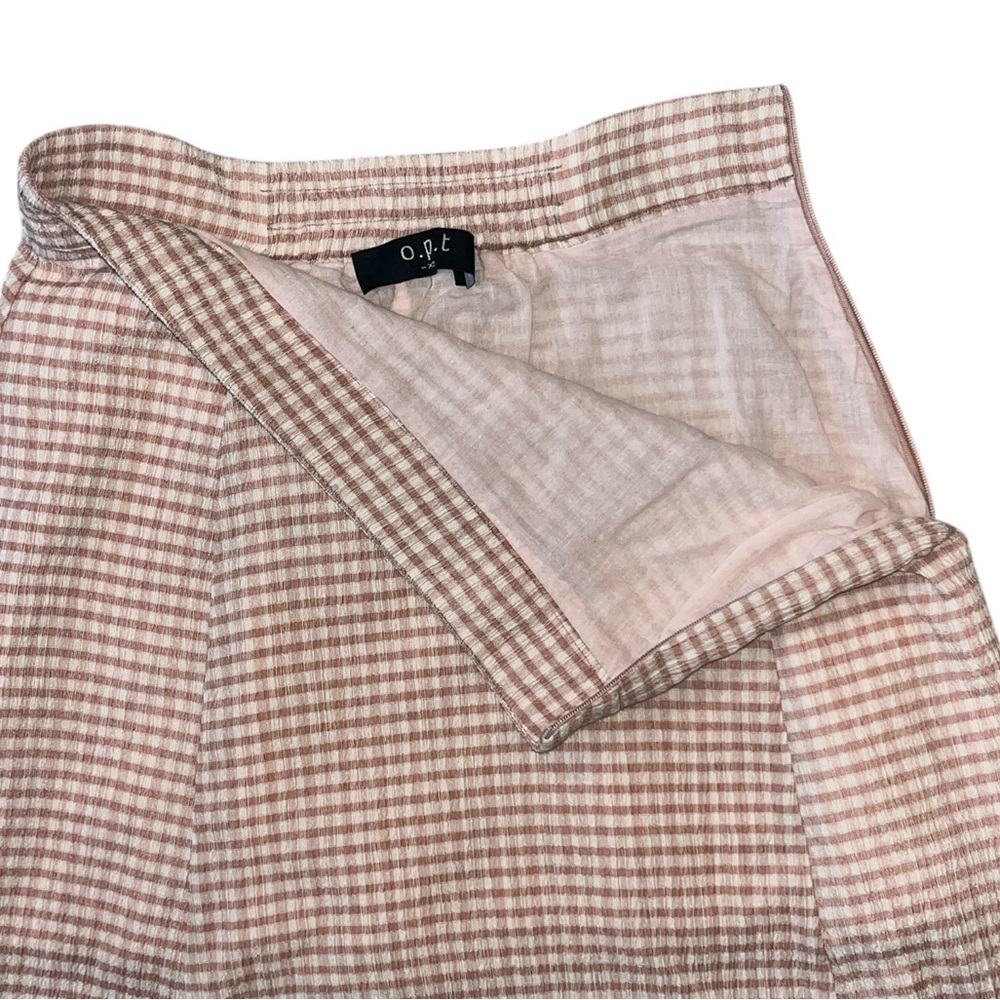 O.P.T Sana Two-Piece Set in Gingham Pink - Picture 11 of 15